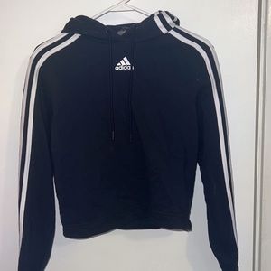Adidas cropped hoodie